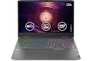 Lenovo LOQ | 15 Inch Full HD Gaming Laptop | AMD Ryzen 5 7640HS | NVIDIA GeForce RTX 4060 | 16GB RAM | 512GB SSD | Windows 11 Home | Storm Grey
