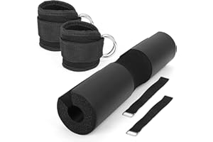 Belle Vous Cuscino Bilanciere Palestra per Squat - Cuscinetto Hip Thrust Pad - Accessori Rack Palestra - Protezione per Sollevamento Pesi Bilancieri - per Barre Olimpiche Standard