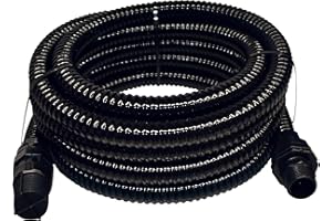 ‎GÜDE Güde 94115 Saugschlauch GSS 7 (Spiral-Ansaugschlauch mit Fußventil und 1" Anschluss, Pumpen-Zubehör, 7 m)