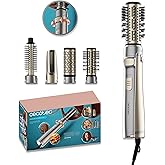 Cecotec CeramicCare 5in1 AirBrush Gyro Elite Rotary Air Brush, 1100W, Ionic Function, 5 Heads, Bi-Directional Rotary Function