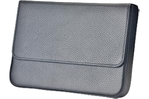 Lanxivi Fountain Pen Leather Case Black, Coffee and Vintage Color, Handmade Genuine Leather Pen Case