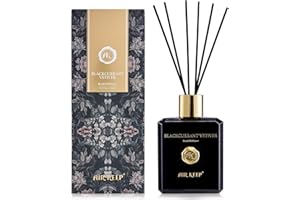 Airkeep Difusor de Aromas Blackcurrant Vetiver 300ml, Difusor de Fragancia para Baño, Apartamento, Decoración del Hogar