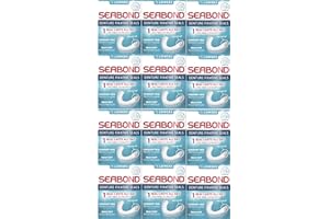 TWELVE PACKS of Seabond Denture Fixature Seals 15 Lowers