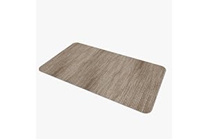 Comart - Dywan kuchenny Nancy - Antypoślizgowy - Można prać w pralce - Nowoczesny chodnik szenilowy - Bieżnik do przedpokoju i kuchni - Miękki i trwały - Wyprodukowano we Włoszech, taupe - 50 x 100 cm