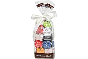 DELIANO GENUSS UND GUT! Deliano - Schokoladentrüffel Tartufo dolce Pralinen di Antica Torroneria, italienische Schokoladentrüffel handgefertigt - 10 Stück - 140g