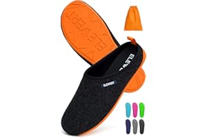 ELEWERT® - NATURAL - Zapatillas de Estar por casa, hechas en España, confort, unisex, interior, exterior, suela de caucho, plantilla extraíble reciclada -DESIGNED IN EUROPE. Tallas de la 37 a la 47