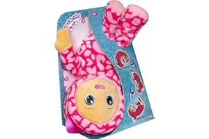 Lansay - MON BEBE CABRIOLES - Poupon Interactif pour Enfants dès 2 ans - Peluche Poupée Toute Douce - Fais des Galipettes - Idée Cadeau Filles et Garçons - Fonctionne Sans Piles