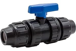 Riegolux 16791 Polipropileno Válvula Paso 25