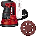 Einhell Sladdlös roterande slip TE-RS 18 Li-Solo Power X-Change (Li-Ion, 18 V, slipskiva Ø 125 mm, mjukt grepp, inkl. 1 x san