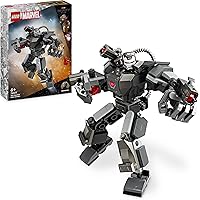 LEGO Marvel Mech di War Machine, Giocattolo Action Figure da Costruire, Gioco per Bambini e Bambine da 6 Anni con 3 Shooter, 