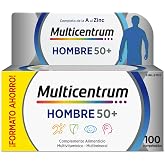 Multicentrum Men 50+ Multivitamin Multimineral Gluten Free 100 pcs | Multivitamin &amp; Multimineral for Men 50+, with Vitamins B