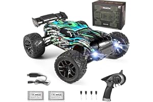 HAIBOXING Ferngesteuertes Auto, 2,4 GHz 1:18 Proportional 4WD 36+ km/h Hobby Offroad Monster RC Truck, wasserdichte RC Truggy RTR Geländegängig Spielzeug