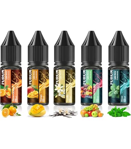 aromakonzentrate e zigarette FURUN Aromakonzentrat 5x10ml Hochdosiertes Lebensmittelaroma, einfaches  mischen, zum Kochen zum Backen, in Lebensmitteln & Getränken : Amazon.de:  Lebensmittel & Getränke