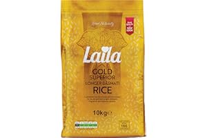 Laila Longer Basmati Rice, 10Kg