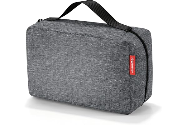 reisenthel babycase blöjväska 24 x 15,5 x 10 cm/3 l/polyester twist silver, silver, 3 L