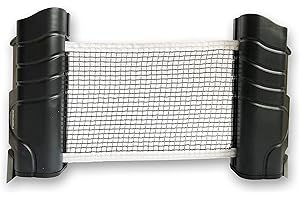 ‎HEINSA heinsa Tischtennisnetz ausziehbar zum mitnehmen - Tischtennisnetze einziehbares für jeden Tisch 220 x 14,5cm