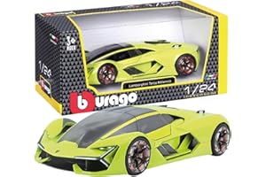 BBURAGO Lamborghini Terzo Millennio - Modellino Realistico Auto in Scala 1:24 (Scelta Casuale tra i Colori Disponibili), Licenza Ufficiale Lamborghini, Età Consigliata 3+ Anni