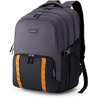 American Tourister 55L Rubio Polyester Zip Closure Laptop Backpack (Black, Free Size) Fashion