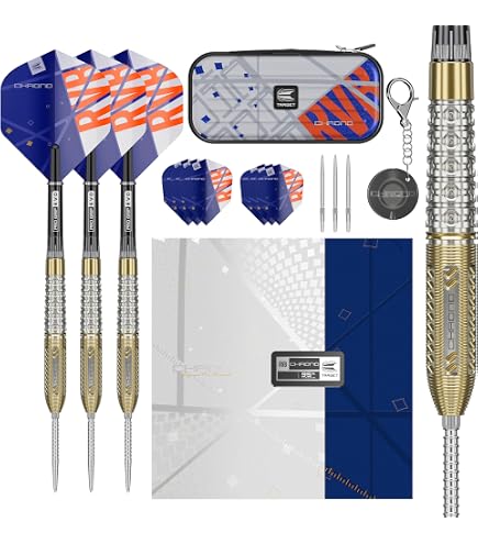 Bull's Dirk Van Duijvenbode 90% Tungsten Steel Tip Darts - 23g
