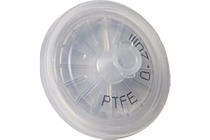 Camlab 1173446 Spritzenfilter, PTFE-, nicht steril, 0,2 µm, 25 mm, 50 Stück