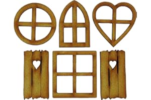 ALCHEMY ENGRAVING Fee Fenster Handwerkskit - Mischpaket Zubehör für Feentüren