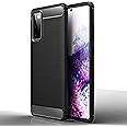 TECHGEAR Galaxy S20 FE Carbon Fibre Case [Stealth Case] Flexible, Shockproof, Ultra Slim, Soft TPU Protective Shell Cover with Carbon Fibre Detailing Designed for Samsung Galaxy S20 Fan Edition