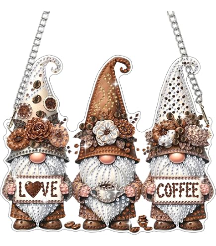 Diamond Painting Pendentif Ornement Couronne Du Père Noël - Kit Art Diamant 20x20 Cm Pour Décoration Noël Maison Et Jardin