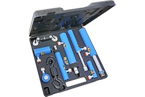 Pro-Lift-Werkzeuge Ausbeulwerkzeug Ausbeulset hydraulisch 10t Fahrzeug Dellen 7 Teile Karosseriereperaturset Reparaturset Koffer