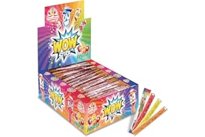 CASA DEL DOLCE Wow Multicolor Friz, Caramella Ripiena, Incartati Singolarmente, Box da 150 pz, Made in Italy, Senza Lattosio, idee Regalo per Compleanni e Feste