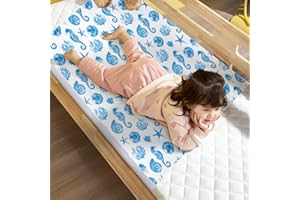 MOEMOE BABY Incontinenza Tappetino per singolo size,87 * 99cm, riutilizzabile, lavabile, impermeabile