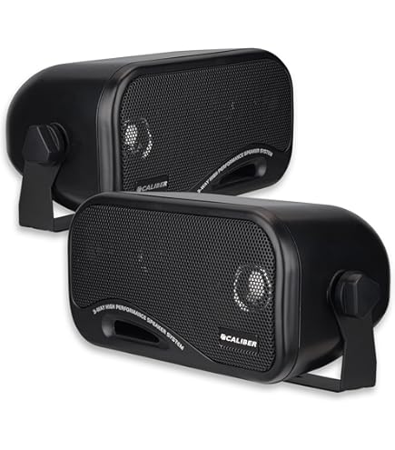 Haut-parleur De Surface - Caliber CSB1 - 2 Voies 40W RMS 80W Max 120 X 140 X 105 Mm Noir - Auto - 11