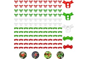 YeahBoom 120 Stück Pflanzenbieger,Plant Training Biege Clips,90 Grad Pflanzenbieger Low Stress Training Clips,Pflanzentrainer für Niedrige Belastung,Pflanzen Bieger Clips,Pflanzenwachstum Bieger