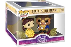 Funko Pop! Moment: Disney - Beauty And The Beast - Formal Belle & Beast - la Bella y la Bestia - Figura de Vinilo Coleccionable - Idea de Regalo- Mercancia Oficial - Juguetes para Niños y Adultos