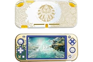 CHIKIXSON Zelda Switch Lite etui ochronne Switch Lite Zelda Tears of The Kingdom, twarde etui akcesoria do konsoli Switch Lite, Dockable (białe etui do Switch Lite)