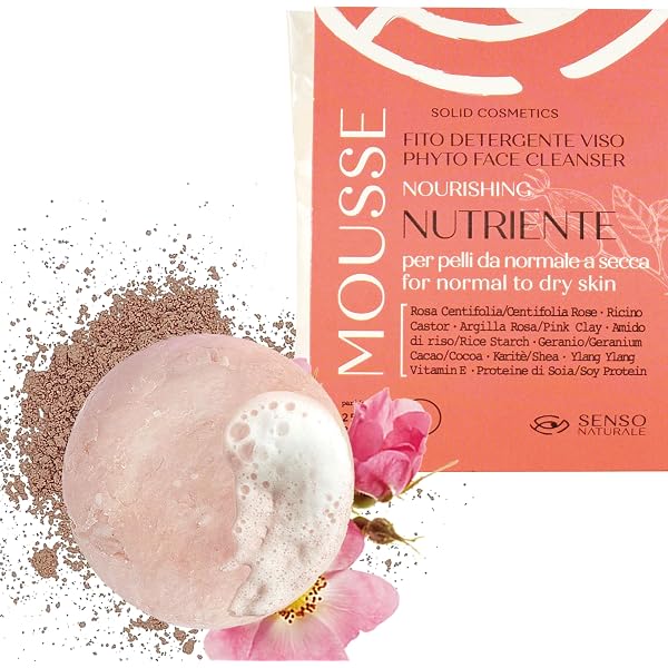 Senso Naturale Festes Gesichtsserum – Vegan, 100% Natürlich, Für Mischhaut & Fettige Haut