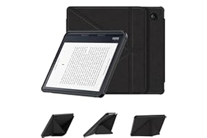DONGZHU Etui kompatybilne z Kobo Sage eReader 8" 2021 – regulowany kąt, premium poliuretan, etui ochronne z funkcją Auto Sleep / Wake, czarne