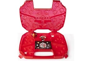 BAKUGAN 6045138 / #20115348 - Storage Case, walizka do przechowywania z ekstra Basic Ball, Dragonoid (czerwona)