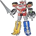 Playskool Power Rangers Mighty Morphin Megazord Megapack Includes 5 Mmpr Dinozord Action Figure Toys For Boys And Girls Ages 4 And Up Inspired By 90S TV Show (Amazon Exclusive)