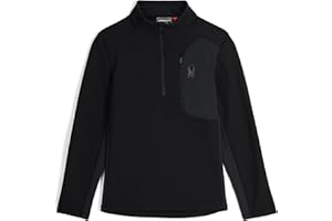 Spyder Kurtka polarowa Mężczyźni Bandit 1/2 Zip Fleece Ski Mid Layer Sweater Jacket