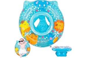 BOOSHMall Baby Schwimmring, Baby schwimmtrainer Float, Aufblasbarer schwimmreifen Kleinkind, Schwimmsitz Kinde, für Kinder 6 Monate bis 36 Monate Swim Ring