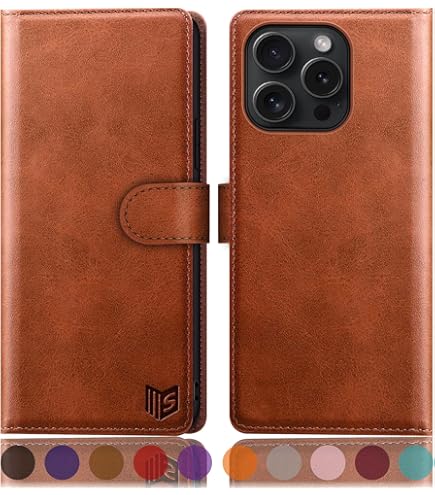 Asuwish Phone Case For IPhone 16 6.1 Inch Zipper Wallet Detachable Cell - View #9