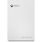 Seagate Game Drive for Xbox, 2 TB, External Hard Drive Portable HDD, USB 3.0, White, Designed for Xbox One, Xbox Game Pass Me