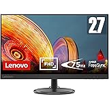Lenovo C27-35 - Monitor Gaming de 27" FHD (VA, 75Hz, 4ms, HDMI, VGA, FreeSync) Ajuste de inclinación - Negro