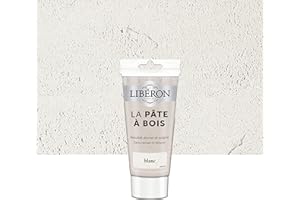 Libéron Pâte à bois - Réparation du bois, Blanc, 0,050g