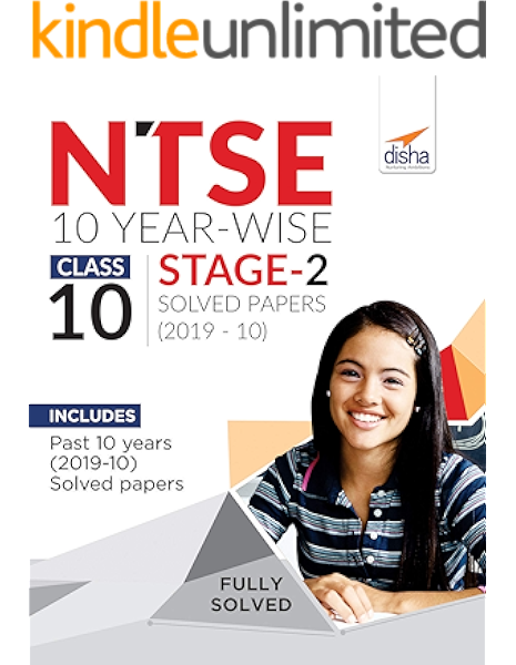 Ntse 10 Year Wise Class 10 Stage 2 Solved Papers 2019 10 Ebook Disha Experts Amazon In Kindle Store