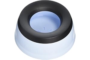 PRESTIGE Road Refresher Antigoteo Agua Comida para Mascotas, Azul, 1 Unidad (Paquete de 1)