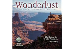 AMBER LOTUS PUBLISHING Wanderlust 2024 Calendar: Trekking the Road Less Traveled