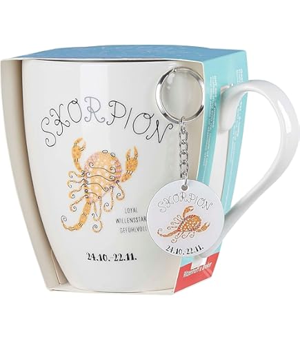 Honeycorns Kaffeebecher Mit Sternzeichen Schütze – 300 Ml Keramik-Tasse, Spülmaschinenfest & Bunt Bedruckt