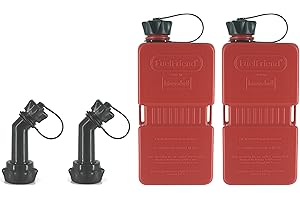 FuelFriend®-PLUS - jerrycan 1,5 litres + bec verrouillable - 2 articles - parfait pour les motos, les voitures et plus encore