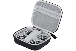 Lokyoyo Neo Carrying Case, Small Storage Bag with Carabiner for DJI Neo Drone, Portable Mini Compact Protective Case for Neo Drone Accessories (Black)